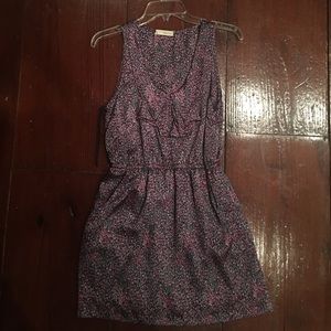 Polka Dot Satiny Mini Dress
