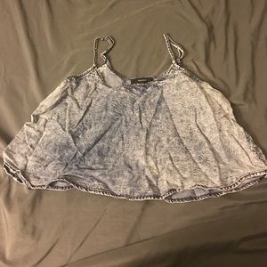 Denim top