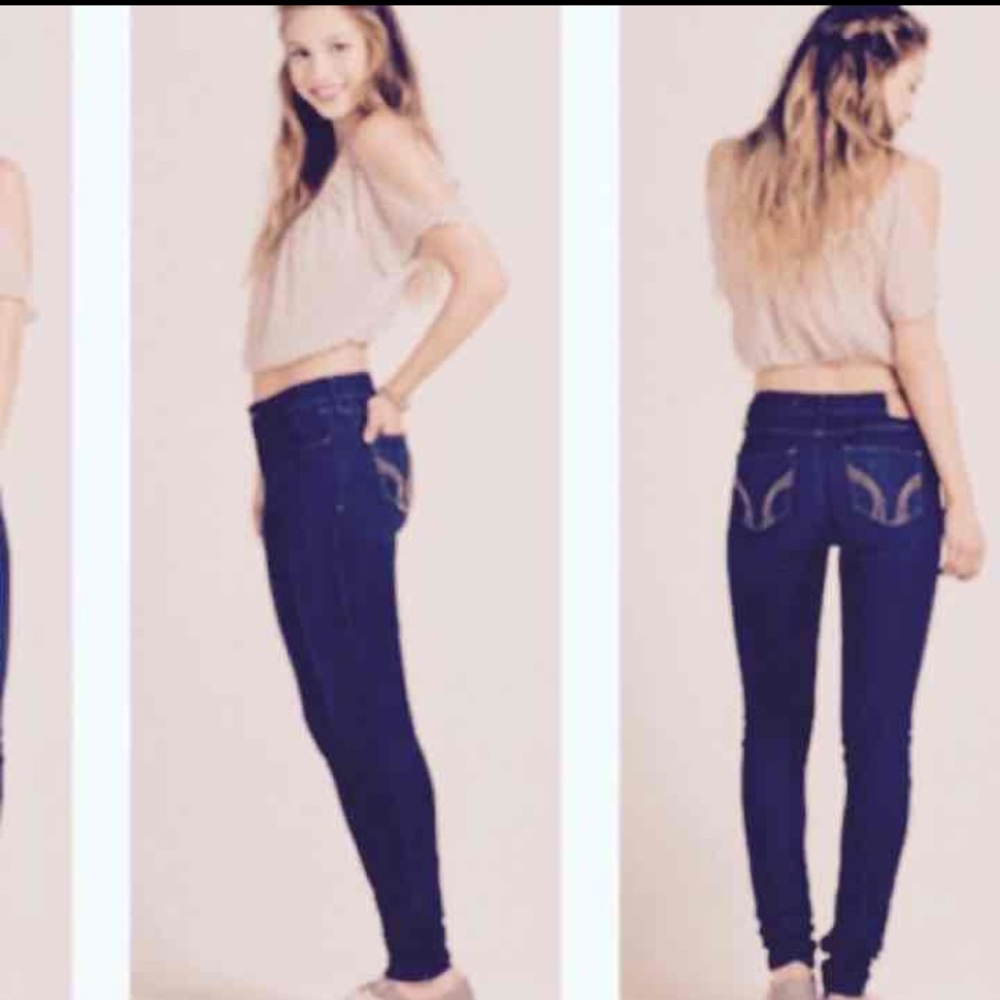 New Hollister jean legging(bundle of 2)