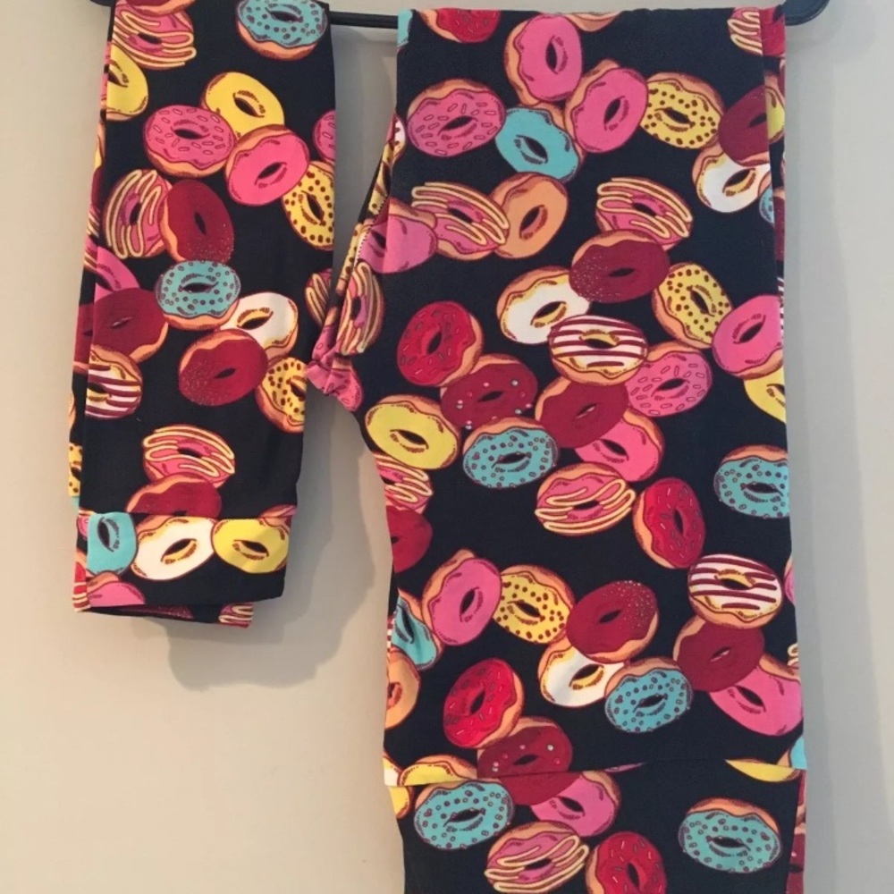 Mommy and me lularoe donut leggings