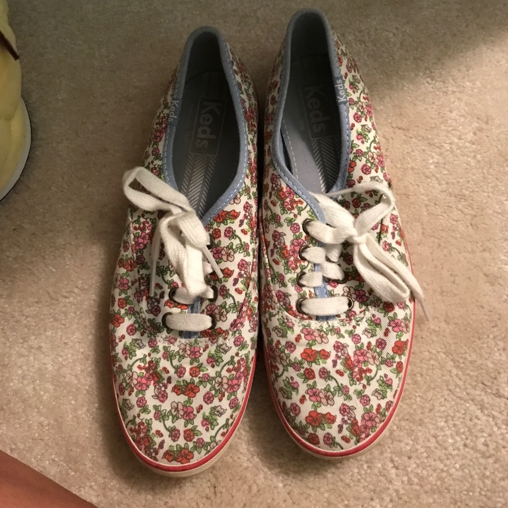 Hardly worn Floral Keds sneakers