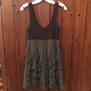 Express Ruffle Minidress