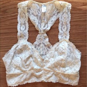Free People Galloon Lace Racerback XS