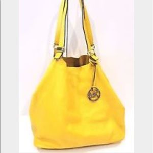 Michael Kors pebble grain leather handbag