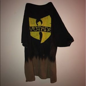 Forever 21 Wutang Black Bleached T-shirt