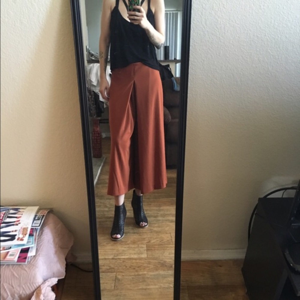 Rust culottes
