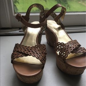 Ivanka Trump wedged sandal
