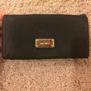 NINE WEST Wristlet/ Crossbody Bag Black