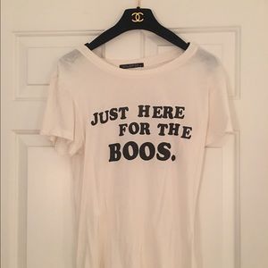 Wildfox Just here for the boos t shirt