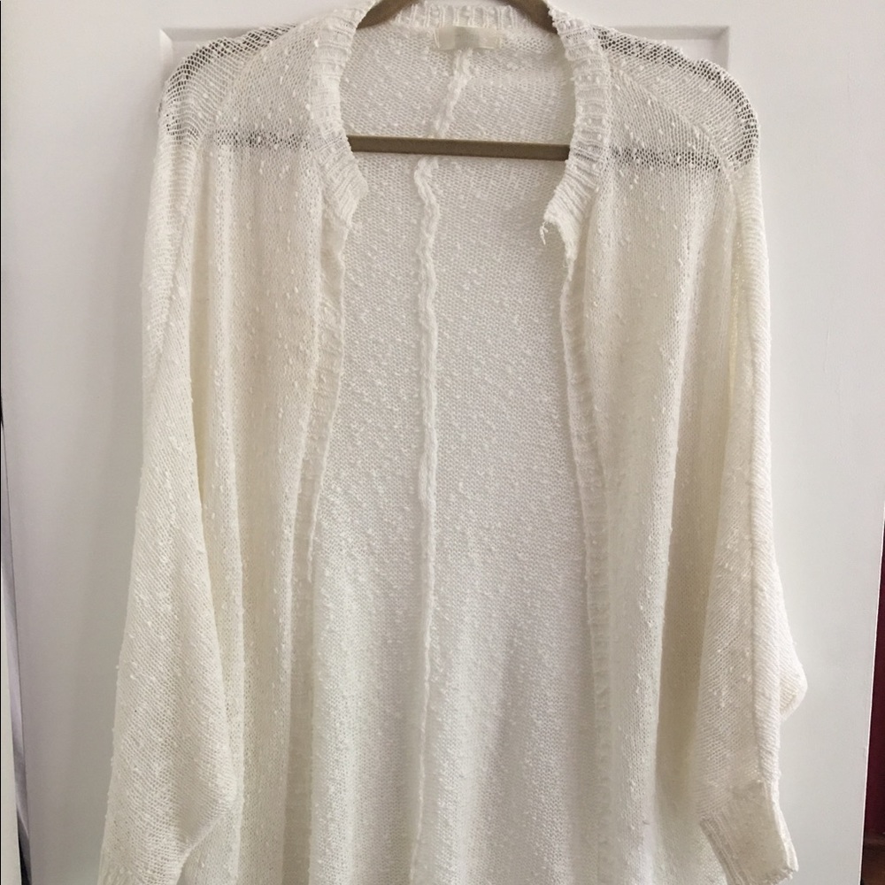 LF Millau White cardigan