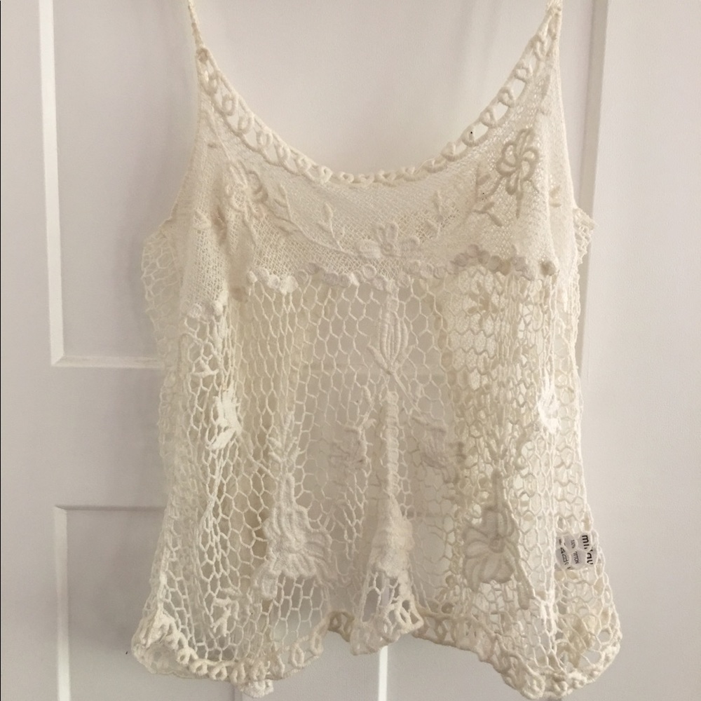 LF Millau crochet tank