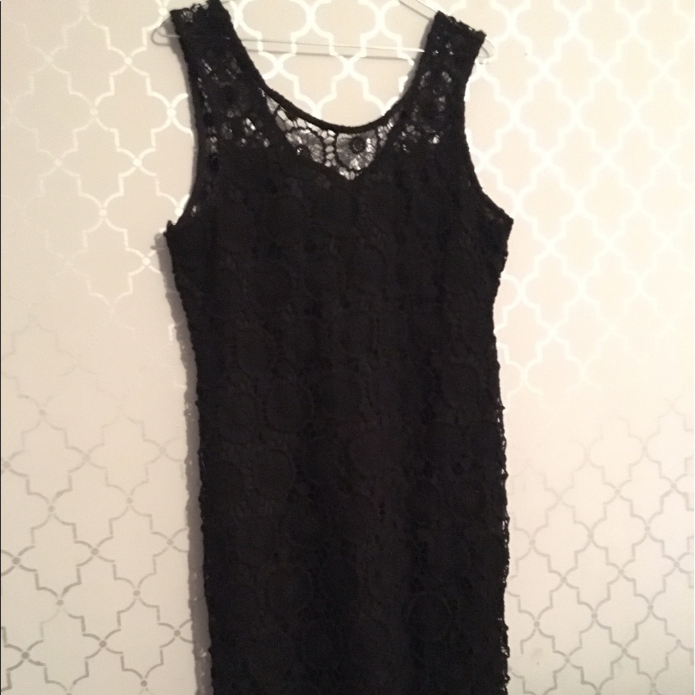 Lace Black Dress