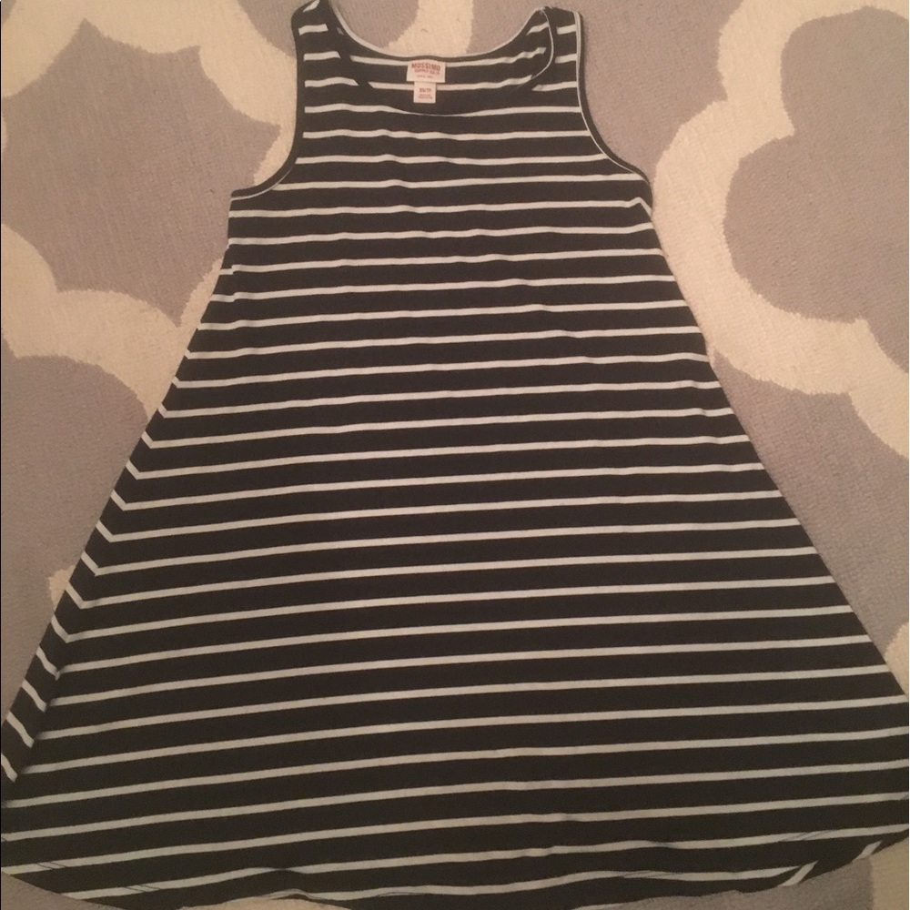 Striped T-shirt dress