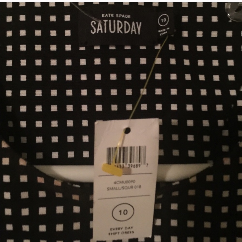 Kate Spade ♠️ Checkered Saturday sheath dress 👗 - Picture 2 of 2