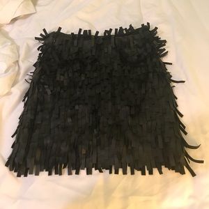 Leather Skirt