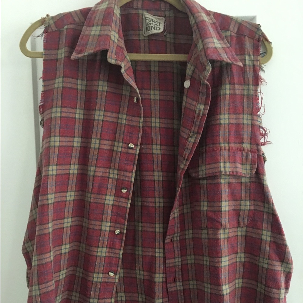 LF furst of a kind tank flannel