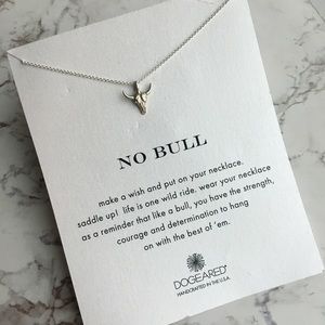 Dogeared 'No Bull' Necklace 👊 NWT