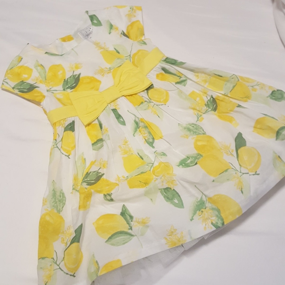 GYMBOREE lemon dress 18-24m