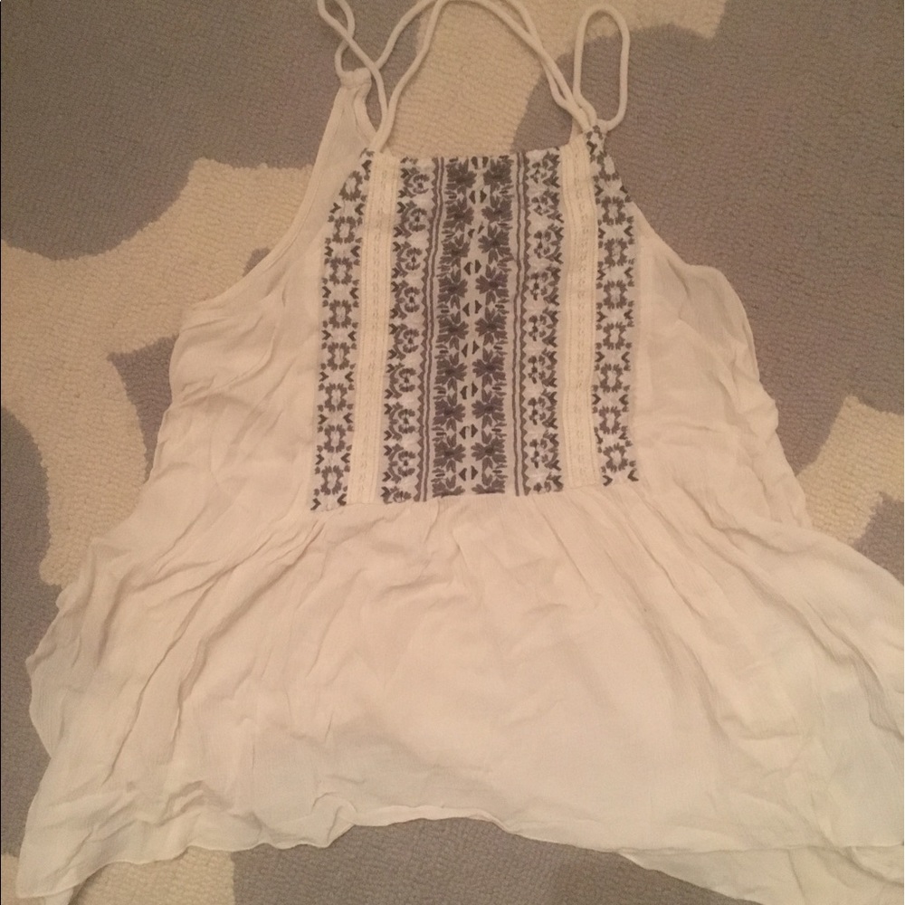 American Eagle Halter Flowy top