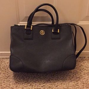 TB style Robinson double zip tote