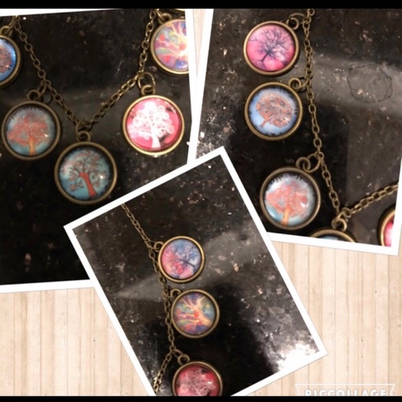 Tree of life statement necklace - Picture 3 of 4