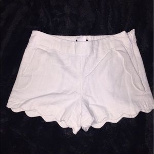 *NOT FOR SALE* Cynthia Rowley Scalloped Shorts