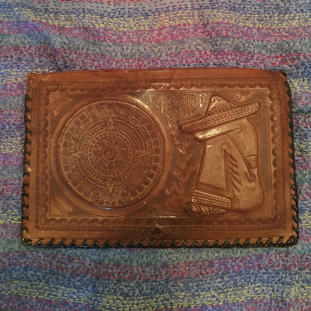 Vintage Aztec/Mexican Clutch