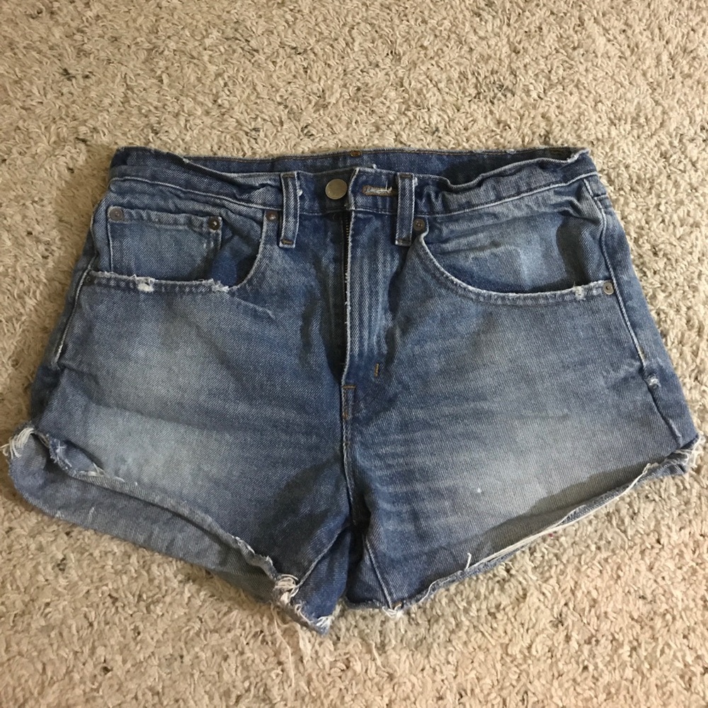 Denim Boyfriend Shorts
