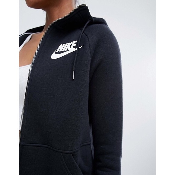 Nike Tops Nike Black Zip Up Hoodie Poshmark