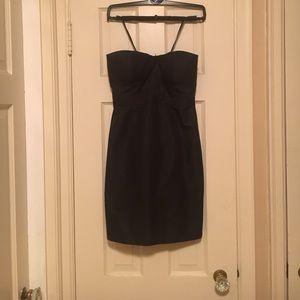 J. Crew black mini dress