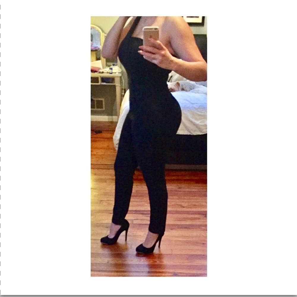 Black jumpsuit from Fashion Nova!!