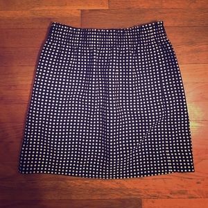 J. Crew Factory Polka Dot Mini Skirt Size 4