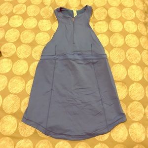 Lululemon blue racerback tank top