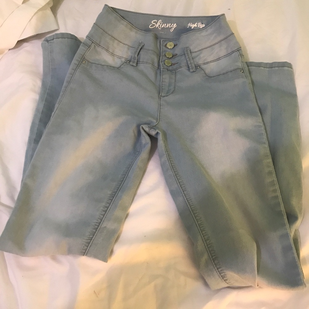 High Rise Skinny Jeans