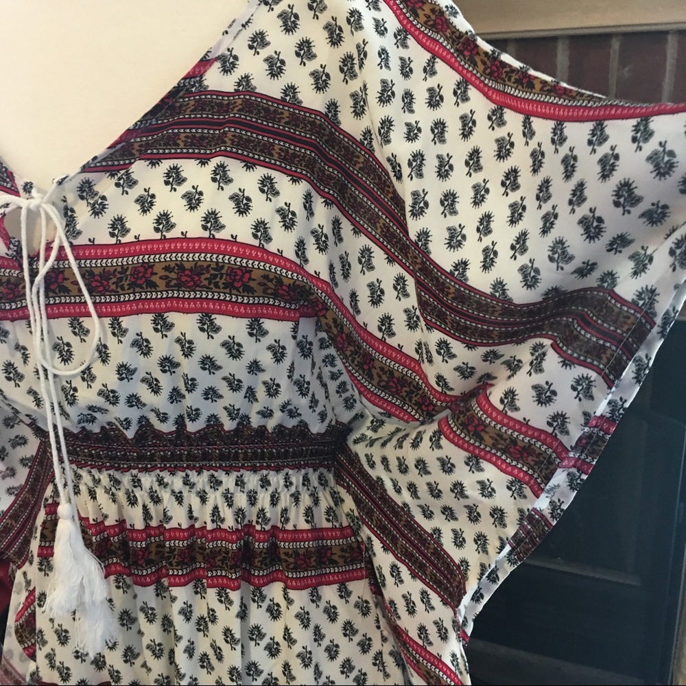 Pattern Boho Top - Picture 2 of 3