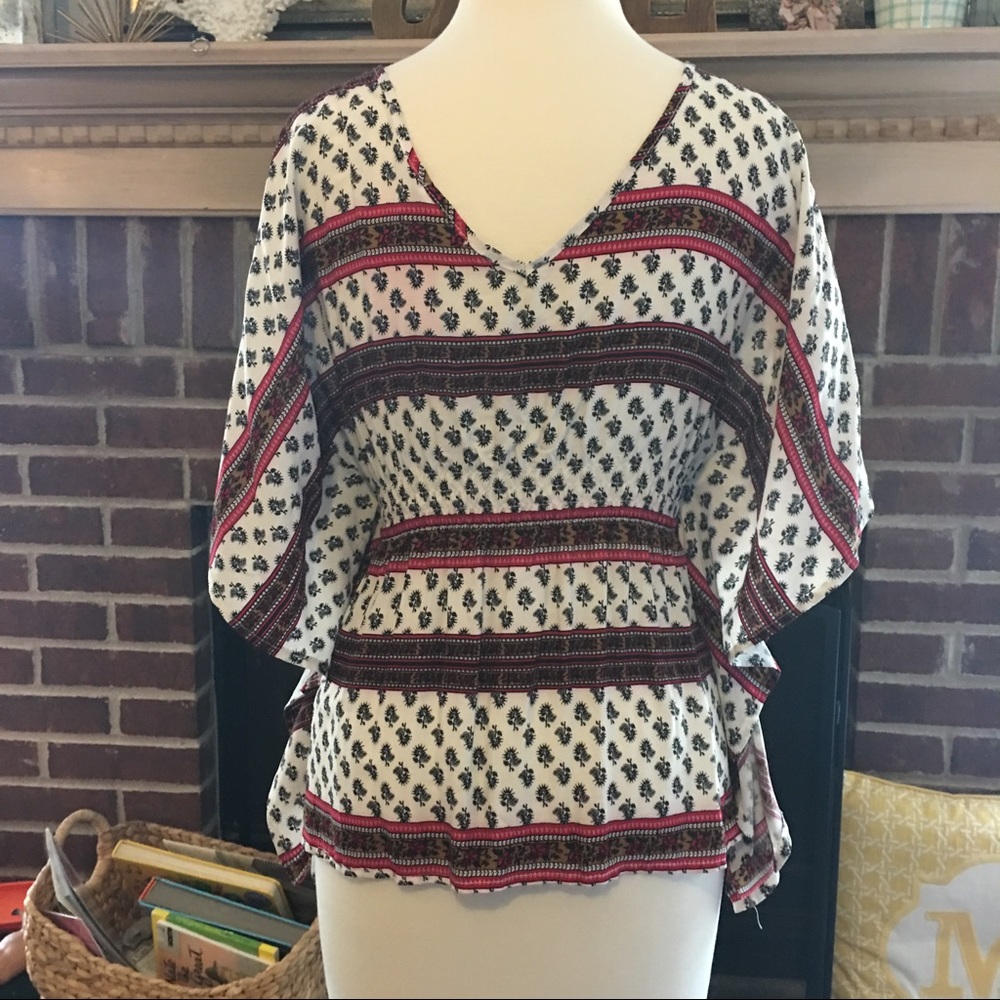 Pattern Boho Top - Picture 3 of 3