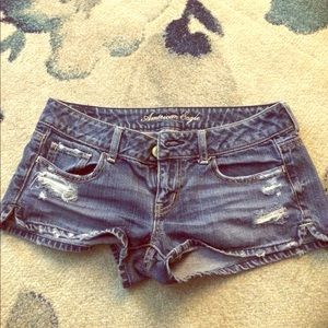 American Eagle destroyed shorts
