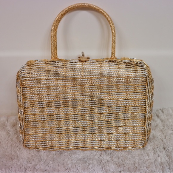 basket weave purse