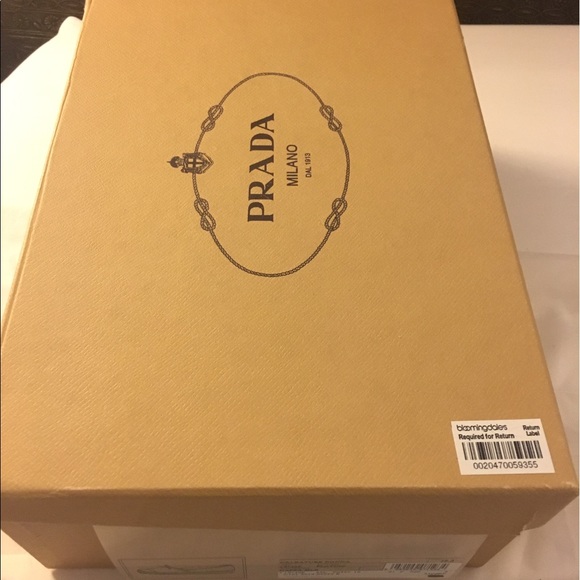 Authentic Prada Gold Espadrilles - Picture 5 of 5