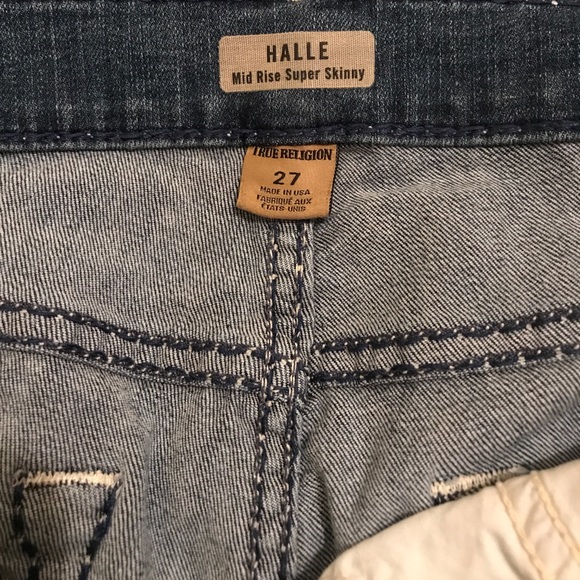 Distressed True religion jegging's 😍😍 - Picture 3 of 3