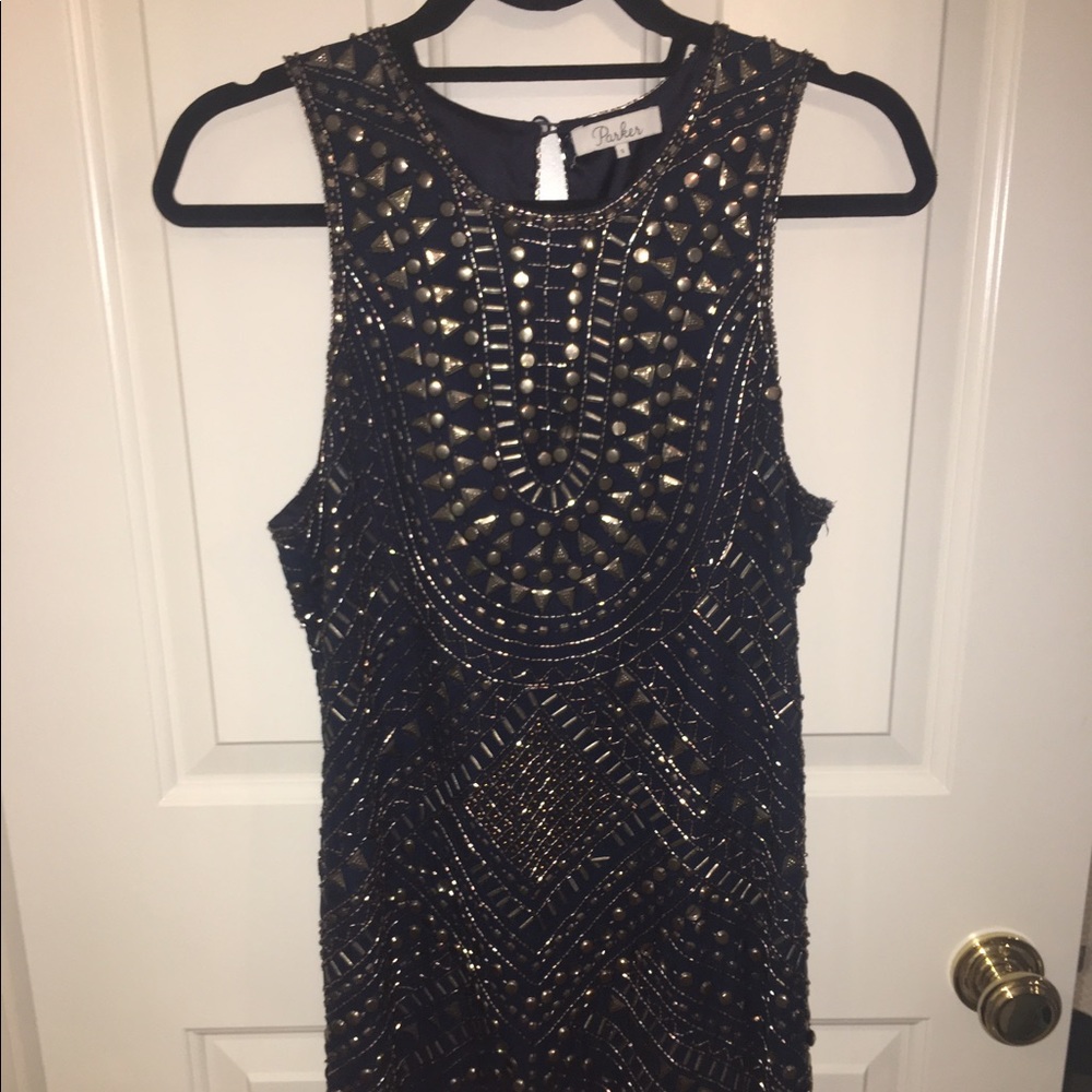Short evening dress