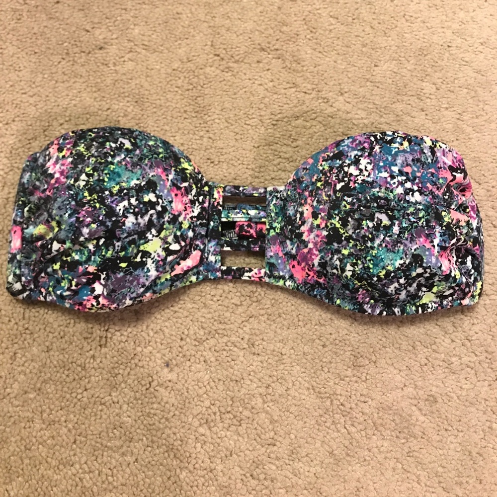 victoria's secret strapless bikini top