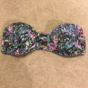victoria's secret strapless bikini top