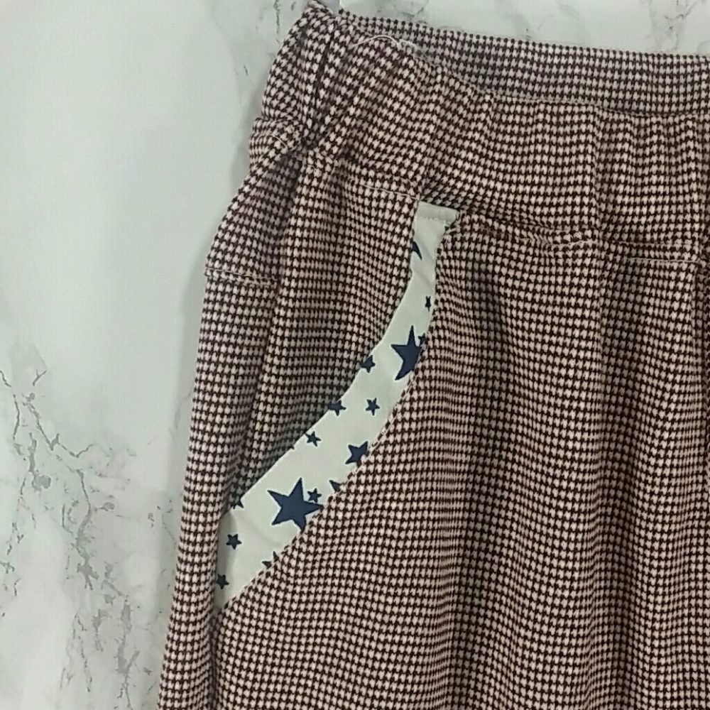 SALE***Maroon and white crop pants. Kids   :) - Picture 2 of 4