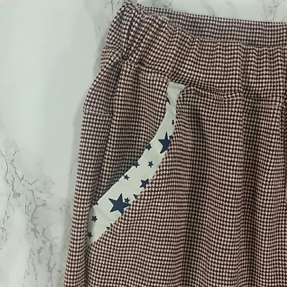 SALE***Maroon and white crop pants. Kids   :) - Picture 2 of 4