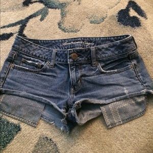 American Eagle super low shortie