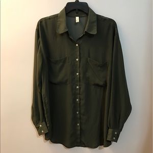 American Apparel Chiffon Shirt