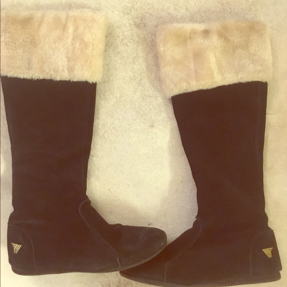 Gola fur trim boots