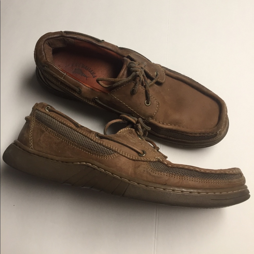 Tommy Bahama boat shoes