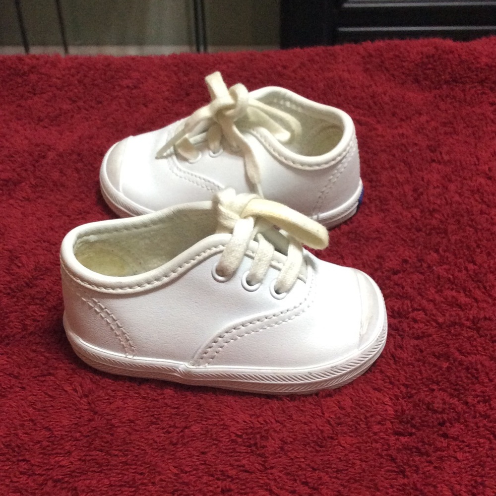 Infants white Keds